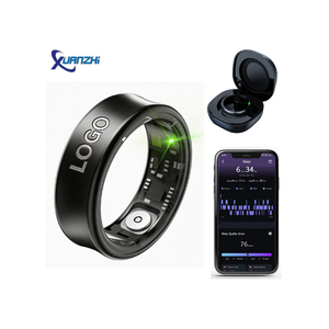 แหวนอัจฉริยะ SHR OEM K3 สำหรับสุขภาพ - วิเคราะห์ด้วย AI สำหรับการทำสมาธิ ตรวจวัดอัตราการเต้นของหัวใจ ติดตามการออกกำลังกาย ควบคุมผ่านแอป พร้อมไฟส่องสว่าง กันน้ำระดับ IP67 ผลิตจากไทเทเนียม 1.A - Product Image 1