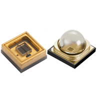 Lente de cuarzo 30 60 Ángulo 0,6 W 1W 2W Uvc Diode11mW 30MW Foco Uv-c 260-280 nm 264nm270280nm 100ma Smd 3535 Uv Germicida