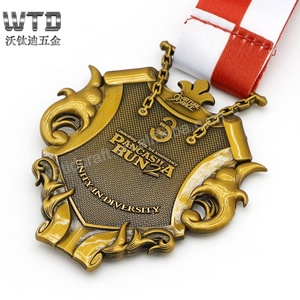 8 Years Medal Manufacture  Stromlo Running Festival  FINISHER custom 3d antique bronze metal medal - Product Image 5