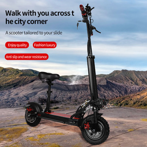 Skuter listrik lipat uniseks, <span class=keywords><strong>Motor</strong></span> percepatan 1200W ban lebar Off-Road 11 inci <span class=keywords><strong>M1</strong></span> Pro M4 kendaraan elektronik dua roda - Product Image 4