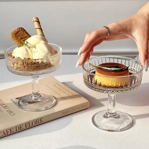 كؤوس شرب فريدة بتصميم كلاسيكي للحانات المنزلية وديكور الحفلات، كؤوس آيس كريم زجاجية، كؤوس كوكتيل عتيقة، كؤوس مارتيني - Product Image 6