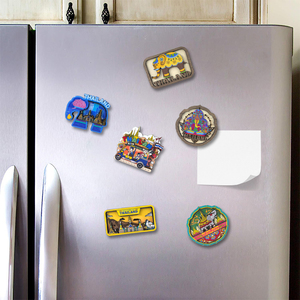 Imanes de Goma Promocionales con Diseño de Países, Pegatinas Magnéticas Personalizadas de <span class=keywords><strong>Ciudades</strong></span> en 3D, Imanes de Madera para Refrigerador - Product Image 4