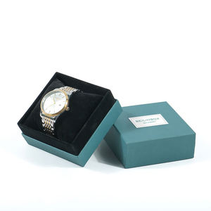 Wholesale Custom Logo Luxury Gift Paper Strap Packaging Support OEM Watch Box