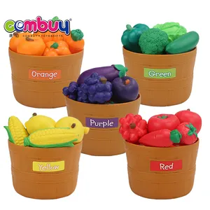 厨房假装玩木桶套装塑料水果儿童玩具蔬菜