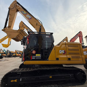 รถขุดไฮดรอลิกแบบตีนตะขาบ Cat323GC ผลิตในญี่ปุ่น 20 ตัน ชั่วโมงการทำงานต่ำ จัดส่งรวดเร็ว EPA/CE ครบถ้วน มอเตอร์ เครื่องยนต์ ปั๊ม PLC - Product Image 2