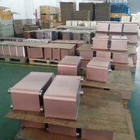 Échangeur de chaleur à plaques brasées en cuivre pour refroidissement liquide de centre de données, 300W, pour contrôle thermique de rack de serveur, haute résistance à la pression