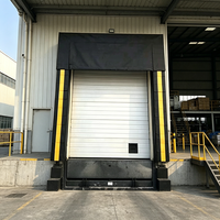 Plateforme de chargement et de déchargement pour la logistique frigorifique, abri de quai mécanique pour porte industrielle, porte d'entrepôt