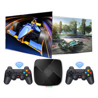 Nouvelle arrivée i3 Console de jeu vidéo rétro Boîte de jeux 3D Console de jeux classique Sortie 4k HD Console de jeux pour PSP/N64