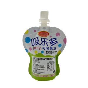 Custom Printed Shaped PET Aluminum Foil Baby Food Bag Stand Liquid Jelly Juice Spout <strong>Pouch</strong> for <strong>Milk</strong> and Beverage Packaging - Product Image 2