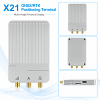 Terminal de positionnement GNSS RTK haute précision X21 GPS BDS GLONASS Galileo NavIC 4G CAN LoRa pour véhicule UAV