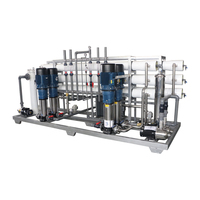 Système commercial de purification d'eau 10000lph 10 tonnes/heure machines de traitement de l'eau de camping par osmose inverse d'ultrafiltration
