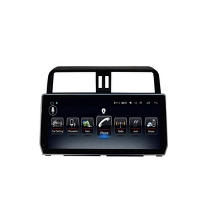 12.3 inch Android Octa Core đài phát thanh xe Màn hình cảm ứng Hệ thống đa phương tiện 2018-2021 cho Toyota Prado GPS DSP khuếch đại âm thanh được xây dựng trong - Product Image 1