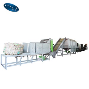 Haute qualité utilisé 500KG ligne de recyclage de lavage pour animaux de compagnie Machine à laver automatique de bouteilles en plastique - Product Image 3