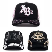Gorras Barbas de Alta Calidad al por Mayor, Gorra de Béisbol de 5 Paneles con Visera Curva, Calidad G5, Hebilla Metálica, Gorras BAEZ para Hombre
