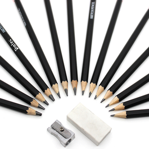 Crayons à <span class=keywords><strong>dessin</strong></span> en graphite personnalisés avec logo EN71 pour artistes professionnels, crayons en graphite en bois pour fournisseurs de papeterie - Product Image 4