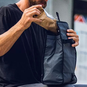 Thân thiện với vật liệu tái chế xách tay mềm xúc Phạm Túi lạnh cho du lịch bán buôn gấp ráp Hộp Ăn Trưa cho các trường học - Product Image 6