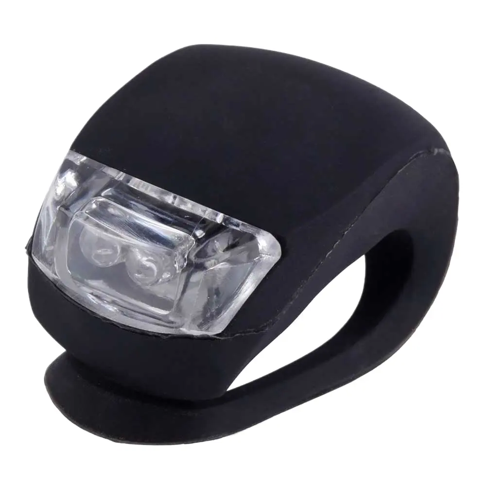 Bike Light Silicone LED Head Rear Bicycle Front Light Wheel With Battery Bike Accessories