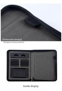 Bìa Đựng Tài Liệu Có Khóa Kéo A5 Phong Cách Mới Bìa Đựng Hồ Sơ Hội Nghị Với Giá Đỡ Điện Thoại - Product Image 4