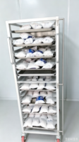 Industriële blastvriezer met enkele deur -70°C ℃   Tray Design Custom Voltage Snelle Vrieskast voor Kleine Zeevruchtenverwerkingsbedrijven