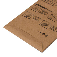 Protecteur d'écran de téléphone personnalisé boîte d'emballage kraft papier d'emballage en verre trempé pour téléphone portable au détail boîte cadeau Envop