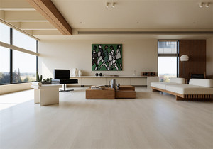 Suelo Vinílico Impermeable Color Roble Claro con Textura de Madera Natural de 7.5 mm - Product Image 4
