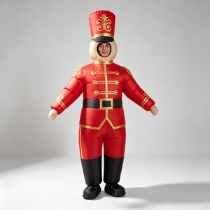 Costume gonflable de soldat jouet, tenue de mascotte gonflable pour Halloween, carnaval, défilé, festival, fête, événement, location, spectacle - Product Image 3