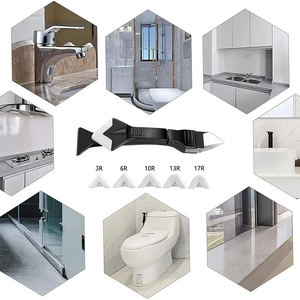 Kit de herramientas de limpieza de ventanas 5 en 1 al por mayor: espátula de silicona, removedor de sellador, espátula de silicona, organizador de calafateo y raspador de silicona. - Product Image 6