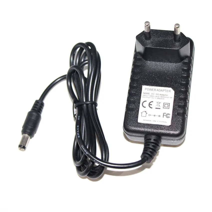EU plug 12V 2A 24W AC/DC LED Power supply adapter with Power Cable