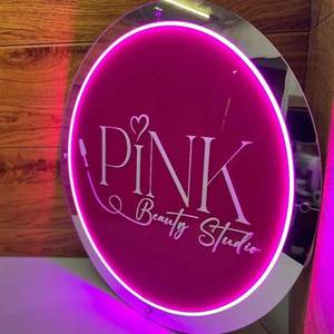 Letrero Acrílico 3D Personalizado con Retroiluminación LED, Logotipo Acrílico para Decoración de Peluquería o Barbería - Product Image 2