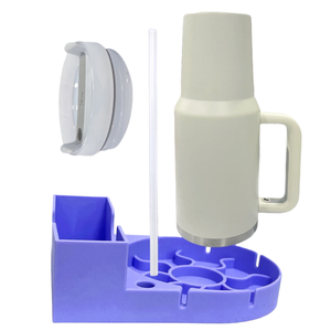 Nhỏ gọn Silicone chai nước khô giá Stanley cup phụ kiện nhà bếp Countertop lưu trữ máy sấy giá để làm sạch - Product Image 1