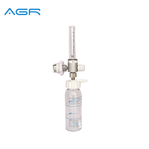 Débitmètre d'oxygène médical avec flacon humidificateur et adaptateur afnor débitmètre - Product Image 3