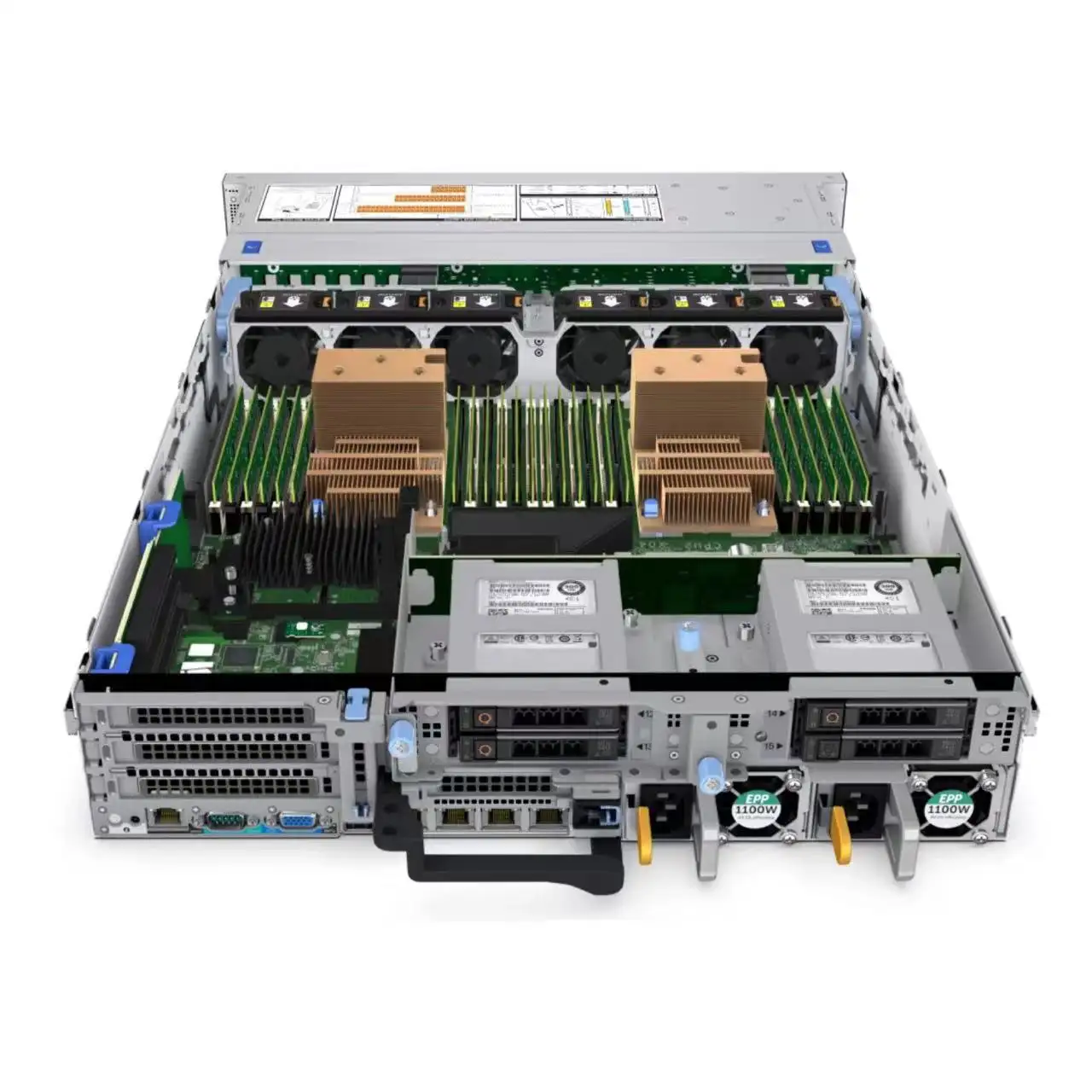 R750xa rack de servidor 2U original, novo, de alta qualidade, com garantia de 3 anos, compatível com R740 R750 R750xs R760, novidade em promoção