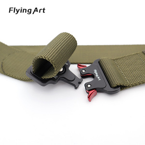 Cinturón elástico ajustable de fábrica, cinturón para exteriores, cinturón de tela de lona tejida coreana para hombres - Product Image 2