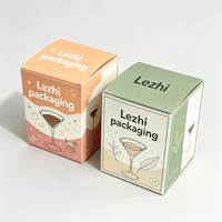 Boîtes d'emballage en papier recyclables personnalisées pour café et thé, petites boîtes cadeaux pour sachets de thé, boîtes en carton pour café et thé matcha en gros