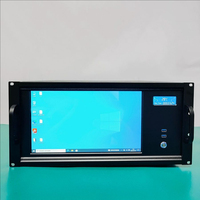 Ordinateur industriel embarqué 5U avec écran tactile HD 13,3 pouces, carte mère ATX tout-en-un, serveur de station de travail, processeur Intel i5, système d'exploitation Android, en stock