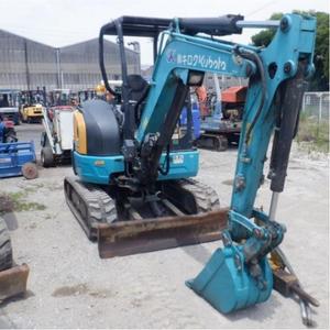Mini excavadora Kubota de 3 toneladas, modelo 2016, 90% nueva, 1300 horas de uso, excavadora usada, mini excavadora compacta, mini excavadora para uso doméstico. - Product Image 4