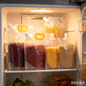ถุงซีลแบบมีพวยกา ขนาด 2.5 ลิตร สำหรับอาหารแมว ป้องกันความชื้นและรักษาความสดใหม่ - Product Image 1