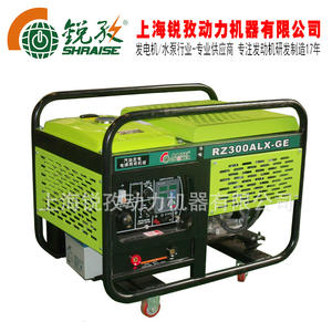 Générateur-soudeuse à essence Raise G Power 10GF-LEW 10KW monophasé triphasé avec écran LED pour usage en construction - Product Image 4