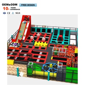 Professional Trampoline Elastic Bed Amusement Park Indoor Playground Trampoline Park for Children & Adults Unisex 1 <b>Set</b> 1 Years - Product Image 2