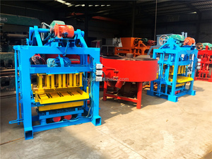 QTJ4-40 Bán Tự Động 4 6 8 Inch Interlock Hollow Paver Khuôn Mẫu Xi Măng Bê Tông Gạch Khối Máy Làm Brique - Product Image 2