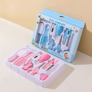 <b>Baby</b> Daily Care Set 10-Piece <b>Baby</b> Care Kit Thermometer Plastic Healthcare Grooming Portable Custom Logo Option for Home Travel - Product Image 6