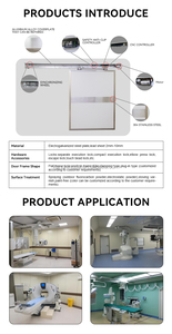 Kurşun kapıyı manuel olarak açın, kurşun kapıyı koruyun ve <span class=keywords><strong>x</strong></span>-ışını kurşun kapı <span class=keywords><strong>X</strong></span> ışını radyasyon koruyucu kurşun cam - Product Image 4