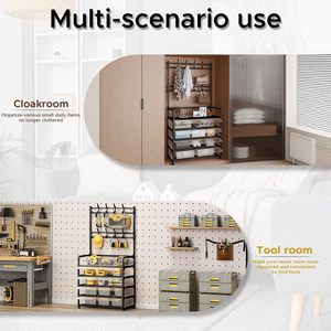 Shoes Storage <b>Stand</b> with Coat and <b>Hat</b> Rack Clothes Hanger with Shoe Organizer Floor Hanger Wholesale - Product Image 6