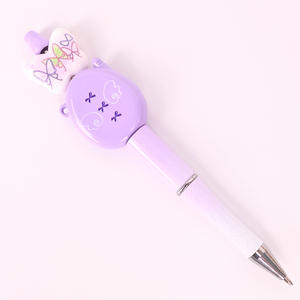 Penna Shaker Personalizzata in Plastica Acrilica, Cancelleria Kawaii, Penna a Sfera con Inchiostro Nero, Regalo Unico per Lei, Planner - Product Image 2