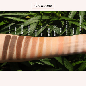 Cadena-brocha <span class=keywords><strong>de</strong></span> maquillaje <span class=keywords><strong>de</strong></span> alta calidad, base mate, polvo compacto prensado - Product Image 2