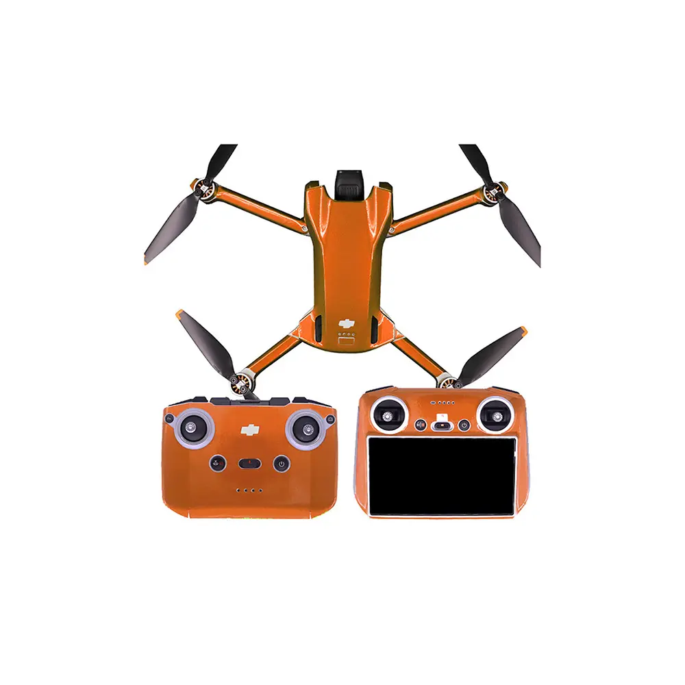 Uzaktan kumanda ile Drone vücut cilt koruma çıkartmalar yedek Mini 3.DJI RC için tam kapak cilt koruyucu/RC N1