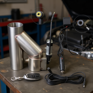 Valve de coupure d'échappement électrique Db avec télécommande pour Infiniti G35 07-08, état neuf - Product Image 2