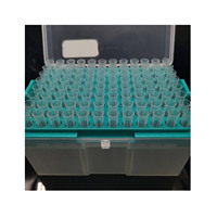 Embouts de pipette universels transparents pour laboratoire, avec filtre, 10 µl, 20 µl, 100 µl, 200 µl, 1000 µl