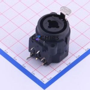 NCJ6FI-H XLR Connector Through hole Component (THT) Connector - Product Image 1