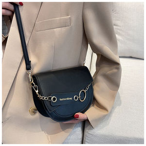 Sac à main imperméable en cuir PU à bandoulière unique avec fermeture éclair pour femme I-0631 - Product Image 5